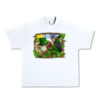 White St patrick's day cows Urban Heavy Tee - RanaPortraitStore