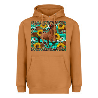 Meerkat western horse sunflowers Heavyweight Hoodie - Artiststas