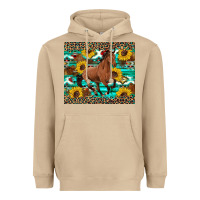 Mushroom western horse sunflowers Heavyweight Hoodie - Artiststas