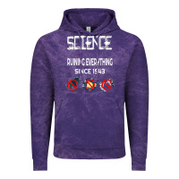 Cloud Purple Science Ruining Everything Since 1543 Aliens Vintage Hoodie - minhPixels