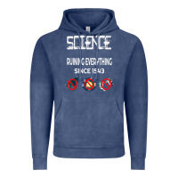 Vintage Denim Science Ruining Everything Since 1543 Aliens Vintage Hoodie - minhPixels