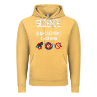 Vintage Mustard Science Ruining Everything Since 1543 Aliens Vintage Hoodie - minhPixels
