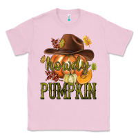 Bubblegum Pink Howdy Pumpkin Classic Tee - texasbilliewilder