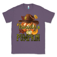 Lavender Howdy Pumpkin Classic Tee - texasbilliewilder