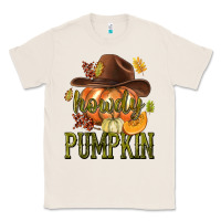 Natural Howdy Pumpkin Classic Tee - texasbilliewilder