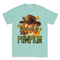 Seafoam Howdy Pumpkin Classic Tee - texasbilliewilder