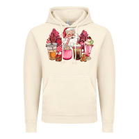 Vintage Artic pink christmas pink tree santa coffe cups Vintage Hoodie - CowGirlArtShop