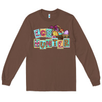 Chestnut Egg hunter Easter Day Long Sleeve Tee - CowGirlArtShop