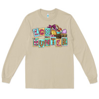 Mushroom Egg hunter Easter Day Long Sleeve Tee - CowGirlArtShop