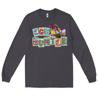 Smoke Egg hunter Easter Day Long Sleeve Tee - CowGirlArtShop
