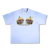 Grape Ice skeleton hands mardi gras Urban Heavy Tee - CowGirlArtShop