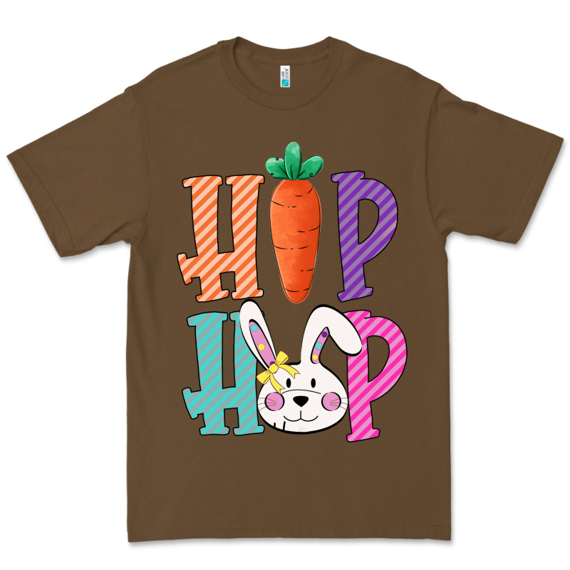 Hip Hop Easter Girls Toddlers Kids Leopard Bunny Premium Tee by Bettercallsaul | Teevron