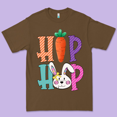 Hip Hop Easter Girls Toddlers Kids Leopard Bunny Premium Tee Designed By Bettercallsaul