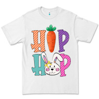 White hip hop easter girls toddlers kids leopard bunny Premium Tee - Bettercallsaul