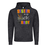 Vintage Black sister of brewing baby halloween theme baby shower spooky t shirt Vintage Hoodie - minhPixels