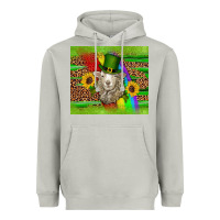 Moon Dust st patricks sheep sunflowers rainbow serape leopard glitter Heavyweight Hoodie - Artiststas