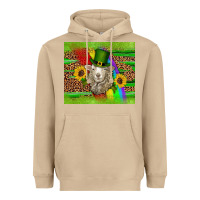 Mushroom st patricks sheep sunflowers rainbow serape leopard glitter Heavyweight Hoodie - Artiststas