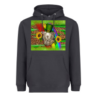 Smoke st patricks sheep sunflowers rainbow serape leopard glitter Heavyweight Hoodie - Artiststas