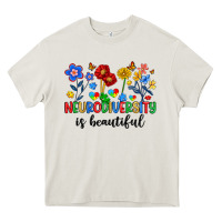 Neurodiversity Is Beautiful Heavy Core Tee | Teevron