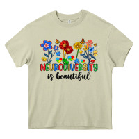 Mossy neurodiversity is beautiful Heavy Core Tee - Artiststas