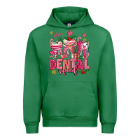Emerald pink christmas teeth dental squad Urban Hoodie - AdoDesignShop