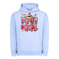 Pigment Grape Ice pink christmas teeth dental squad Urban Hoodie - AdoDesignShop
