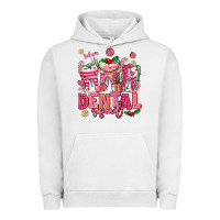 Pigment Lunar Rock pink christmas teeth dental squad Urban Hoodie - AdoDesignShop
