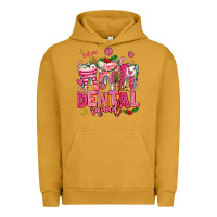 Pigment Peanut Butter pink christmas teeth dental squad Urban Hoodie - AdoDesignShop