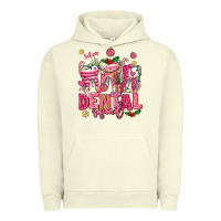 Pigment Pistachio pink christmas teeth dental squad Urban Hoodie - AdoDesignShop