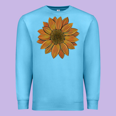 Sunflower Premium Sweatshirt Designed By Artiststas