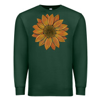 Sports Green sunflower Premium Sweatshirt - Artiststas