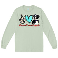 Matcha Peace Love Aussie Long Sleeve Tee - Jasminsmagicworld