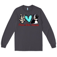 Smoke Peace Love Aussie Long Sleeve Tee - Jasminsmagicworld