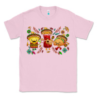 Bubblegum Pink Mexican taco nacho and souce Classic Tee - NancyCooperArtShop