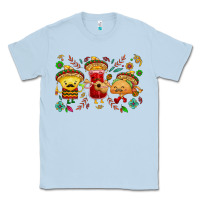 Dusty Blue Mexican taco nacho and souce Classic Tee - NancyCooperArtShop
