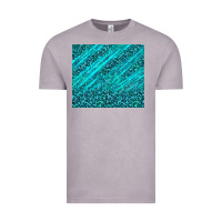 Vintage Zinc blue glitter with leopard pattern Vintage Tee - TumblerDesignByShophia