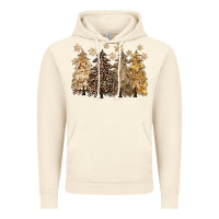 Vintage Arctic merry christmas leopard trees Vintage Hoodie - CowGirlArtShop