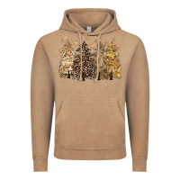 Vintage Coffee merry christmas leopard trees Vintage Hoodie - CowGirlArtShop