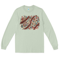 Matcha Baseball leopard glitter background Long Sleeve Tee - HowdyJamesFarm