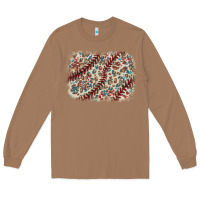Toasted Coconut Baseball leopard glitter background Long Sleeve Tee - HowdyJamesFarm