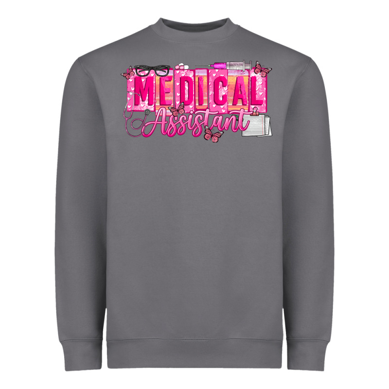 Valentine Medical Assistant Heavyweight Sweatshirt by CowhideDigitalArt | Teevron