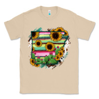 Mushroom Arkansas Map Sunflower Cactus Serape Classic Tee - RanaPortraitStore