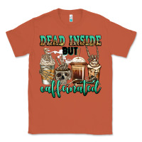 Copper dead inside but caffeinated skeleton coffee cups Classic Tee - Jasminsmagicworld