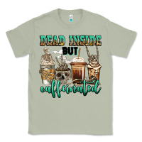 Matcha dead inside but caffeinated skeleton coffee cups Classic Tee - Jasminsmagicworld