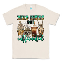 Natural dead inside but caffeinated skeleton coffee cups Classic Tee - Jasminsmagicworld