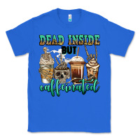 True Royal dead inside but caffeinated skeleton coffee cups Classic Tee - Jasminsmagicworld