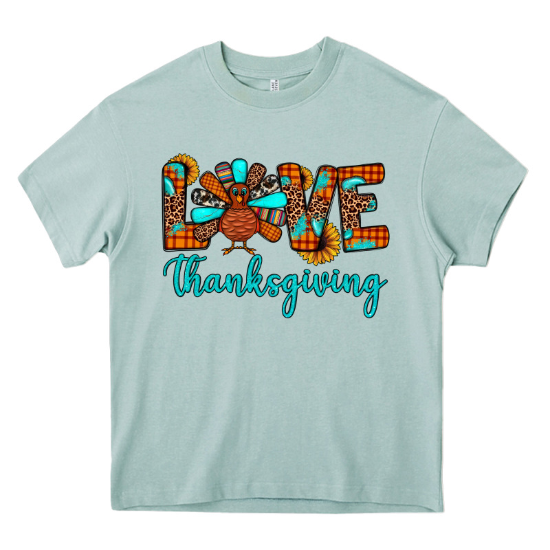 Love Thanksgiving Heavy Core Tee by JahusDesignShop | Teevron