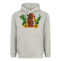 Moon Dust western horse cowboy hat cactus sunflowers Heavyweight Hoodie - Artiststas