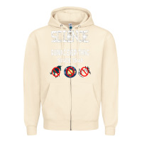 Sandshell Science Ruining Everything Since 1543 Aliens Zipper Hoodie - minhPixels