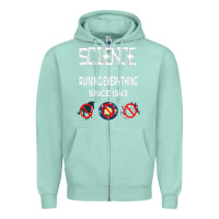 Seafoam Science Ruining Everything Since 1543 Aliens Zipper Hoodie - minhPixels